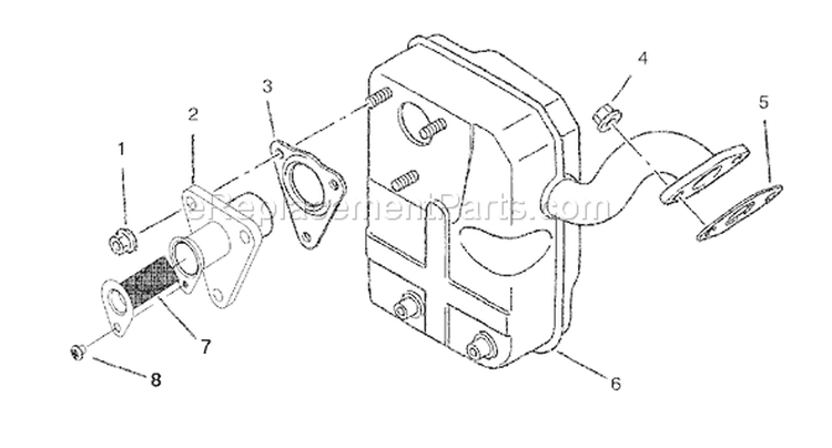 Page N Diagram and Parts List for 1776-0  Briggs and Stratton Generator